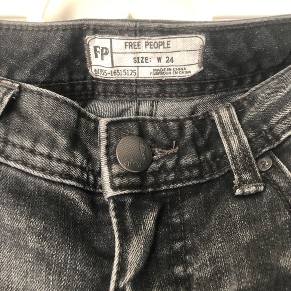 Free People Busted Knee Skinny Jeans - Picture 3 of 3